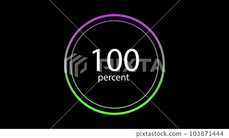 Modern luminous preloader, white circular progress loading bar. 3D animation. Modern luminous preloader, white circular progress loading bar. 3D animation. 103871444