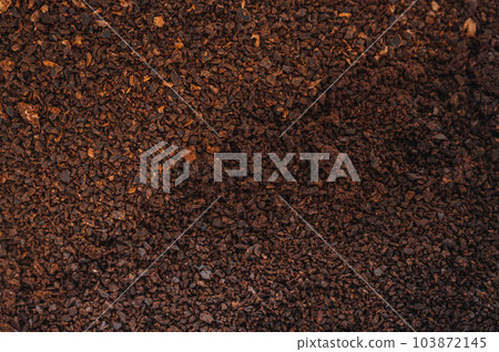dried coffee grounds dried coffee grounds 103872145