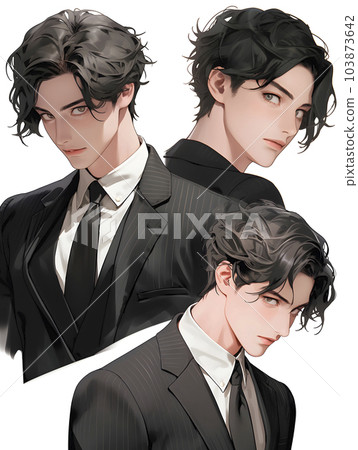 穿著西裝帶著虛無主義笑容的帥哥(生成式AI) 穿著西裝帶著虛無主義笑容的帥哥(生成式AI) 103873642