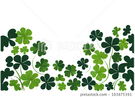 set vector illustration of green clover leaf isolate background set vector illustration of green clover leaf isolate background 103875391