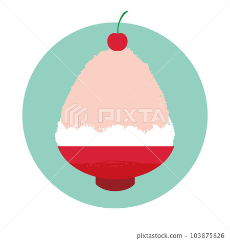 Summer fruit shaved ice cherry cherry icon Summer fruit shaved ice cherry cherry icon 103875826