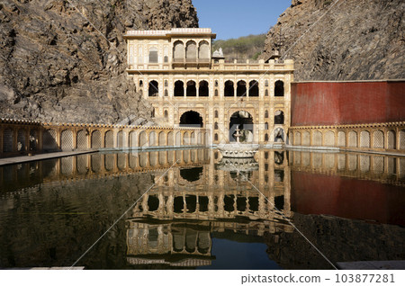 Zanana Kund, Ladies Pool, situated in the premises of Galtaji Mandir, is an ancient Hindu pilgrimage, Jaipur, Rajasthan, India Zanana Kund, Ladies Pool, situated in the premises of Galtaji Mandir, is an ancient Hindu pilgrimage, Jaipur, Rajasthan, India 103877281