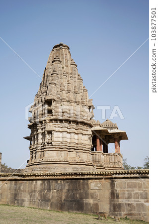 Gopinath Mandir, situated in the Bhangarh Fort complex, is a 16th-century fort built in 1573, Alwar district, Rajasthan, India Gopinath Mandir, situated in the Bhangarh Fort complex, is a 16th-century fort built in 1573, Alwar district, Rajasthan, India 103877501