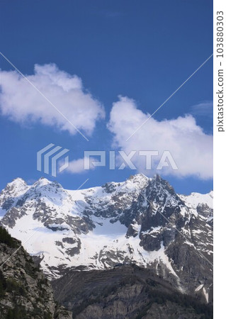 "Monte Bianco" seen from Courmayeur "Monte Bianco" seen from Courmayeur 103880303