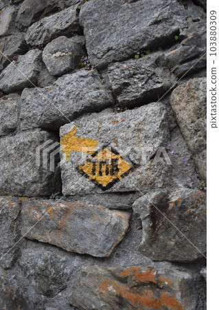 Courmayeur, the city of the Tour du Mont Blanc 103880309