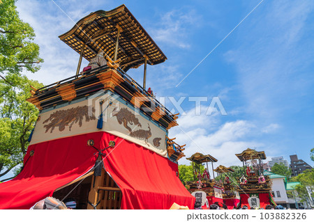 Tsutsui Town/Dekimachi Tenno Festival, Tokugawa Sonoyama Car (Nagoya City, Aichi Prefecture) 103882326
