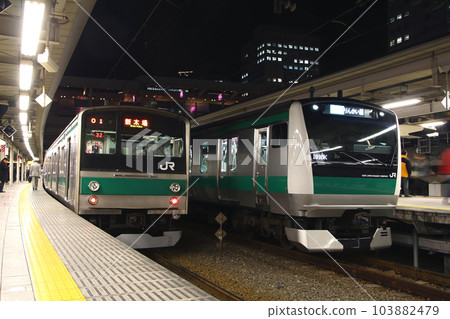 [JA]埼京線205系和E233系列車 103882479