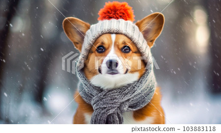 Dog walk hot sale scarf