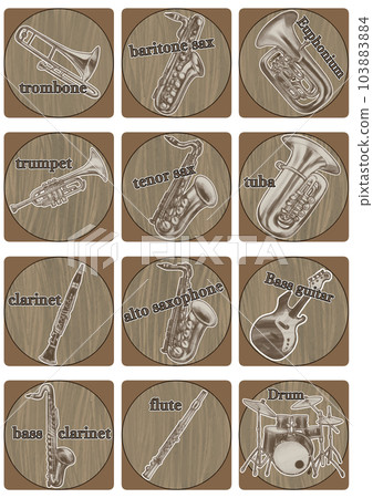 Brass band icon 01 Brass band icon 01 103883884