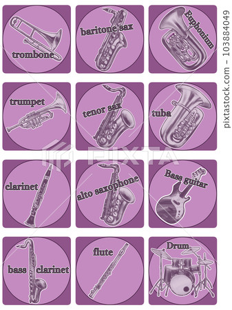 Brass band icon 04 103884049