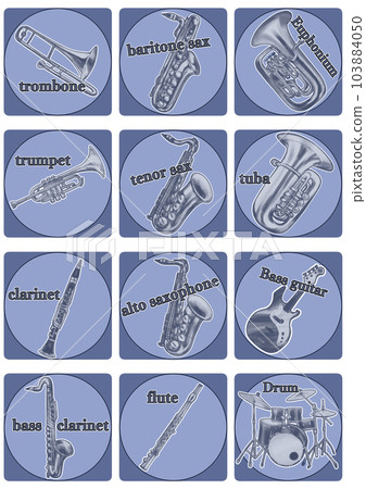 Brass band icon 03 103884050