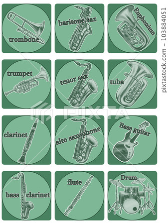 Brass band icon 02 103884051