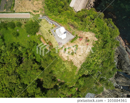 Osusaki Lighthouse Aerial shot 103884361
