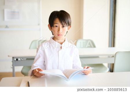 小學男孩學習 103885613