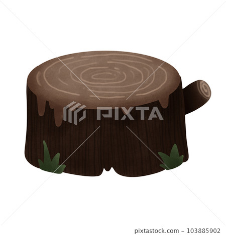tree wood stump 103885902