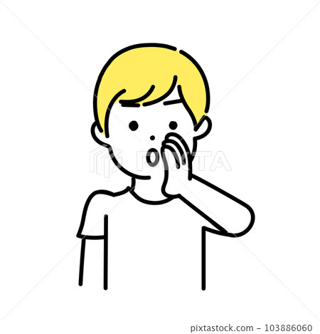 Illustration series of cute people _ Men in casual clothes _ Secret story Illustration series of cute people _ Men in casual clothes _ Secret story 103886060