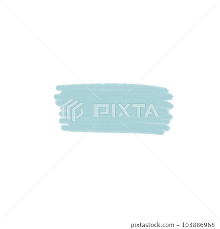 Highlight blue color, Shape, Hand drawn - Stock Illustration [103886968 ...