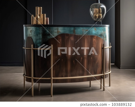 Contemporary elegant bar table design 103889132