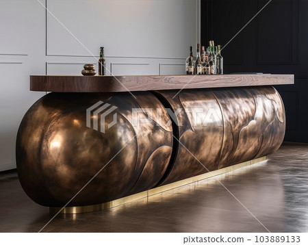 Contemporary elegant bar table design 103889133