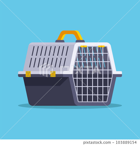 plastic carrier for small animals. plastic carrier for small animals. 103889154