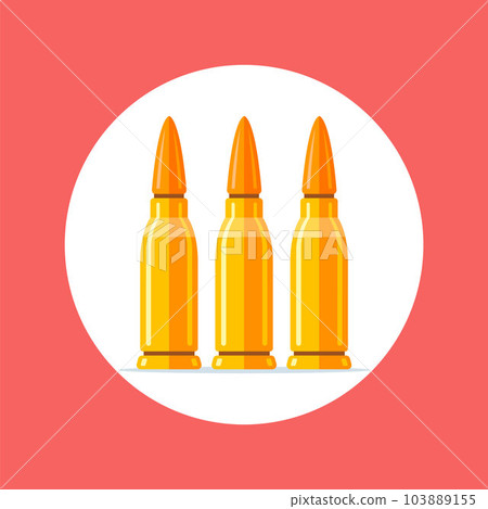 three military metal cartridges. three military metal cartridges. 103889155