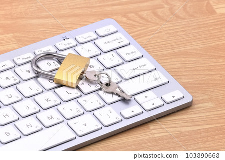 image of computer and key image of computer and key 103890668