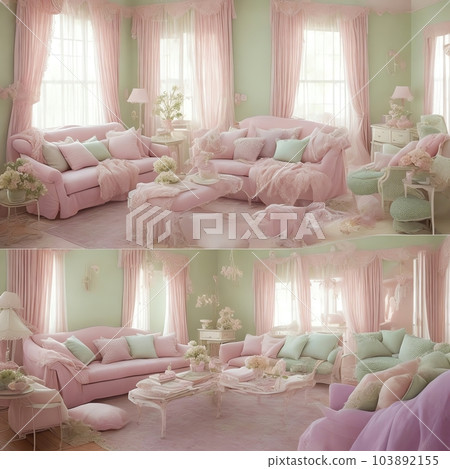 治愈與華麗的粉色房間 103892155