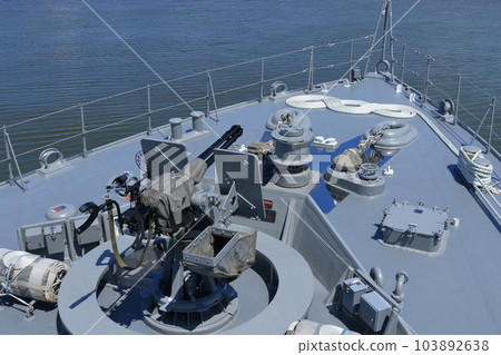 安裝在掃雷艦上的機槍 安裝在掃雷艦上的機槍 103892638