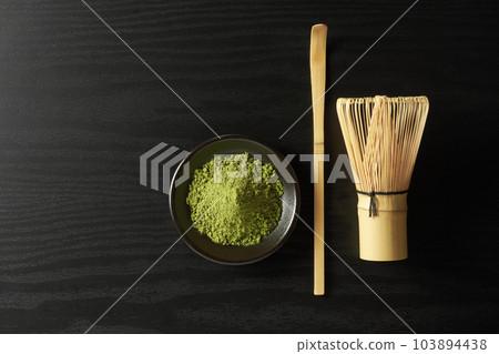 Matcha wood grain background image 103894438