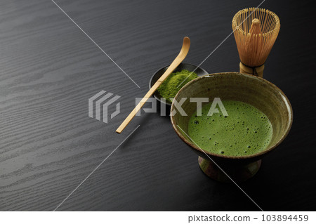 抹茶木紋背景圖片 103894459