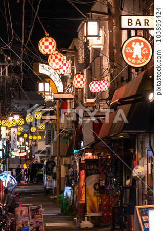 《Tokyo》 Nostalgic bar in front of Nakano station 《Tokyo》 Nostalgic bar in front of Nakano station 103895424
