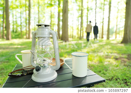 photo of camping gear photo of camping gear 103897297