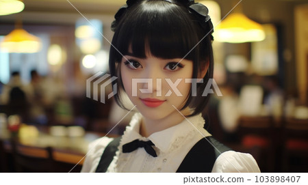 女僕咖啡廳店員（生成 AI） 103898407