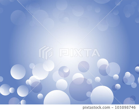 Abstract space background material with floating polka dots_dark blue Abstract space background material with floating polka dots_dark blue 103898746