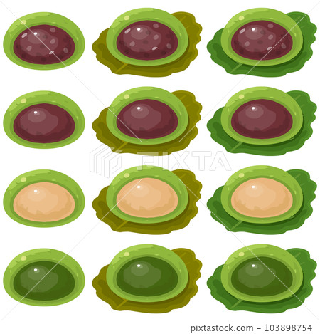Kashiwamochi Cross Section Set 2 103898754