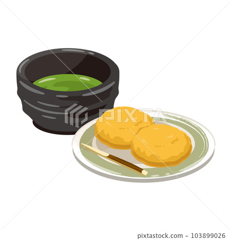 Tea Soybean Flour Ohagi 3 103899026