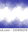 Blue and White Abstract Watercolor Texture Background. Colors Splashing on the Paper. 103899259