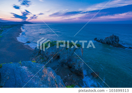 [愛知縣田原市] Hiinosekimon Beach Scenery Dawn 103899313