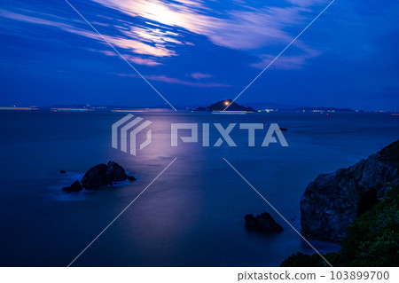 [Tahara City, Aichi Prefecture] Hienchi Irago Channel Full Moon / Falling Moon 103899700