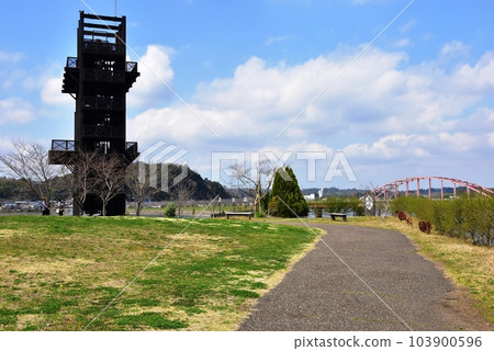 市原市市原湖畔博物館步行道、展望台和高瀧湖 市原市市原湖畔博物館步行道、展望台和高瀧湖 103900596