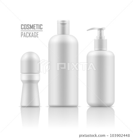 Deodorant, shampoo, body cream bottle Deodorant, shampoo, body cream bottle 103902448