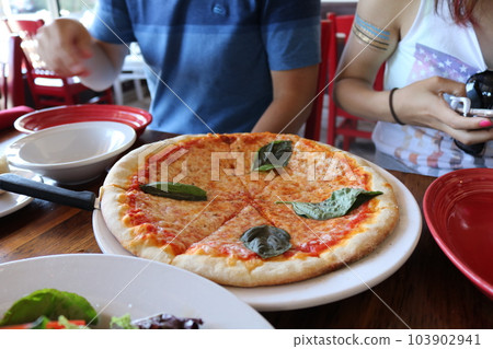 Margherita pizza Margherita pizza 103902941