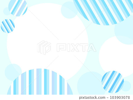 清爽的藍色條紋圓點圖案背景 清爽的藍色條紋圓點圖案背景 103903078