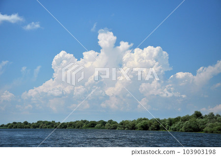 Lake in Danube delta, Romania Lake in Danube delta, Romania 103903198