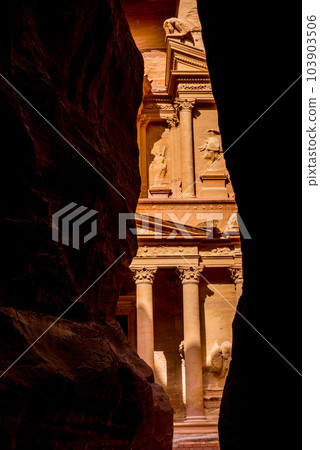 The Treasury, Petra, Jordan The Treasury, Petra, Jordan 103903506