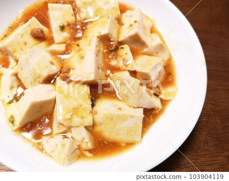 盤子裡的麻婆豆腐 103904119