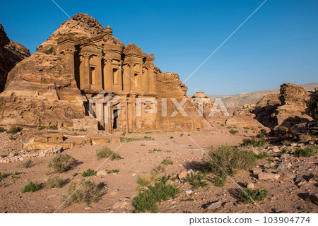 The Monastery in Petra, Jordan 103904774
