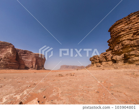 Wadi Rum desert, Jordan Wadi Rum desert, Jordan 103904801