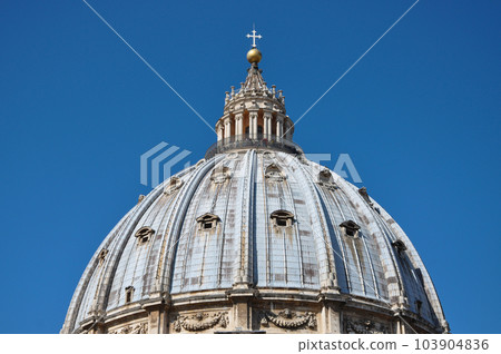 Saint Peter's basilica dome, Vatican city 103904836