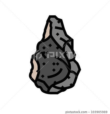 homo habilis tool human evolution color icon vector illustration homo habilis tool human evolution color icon vector illustration 103905989